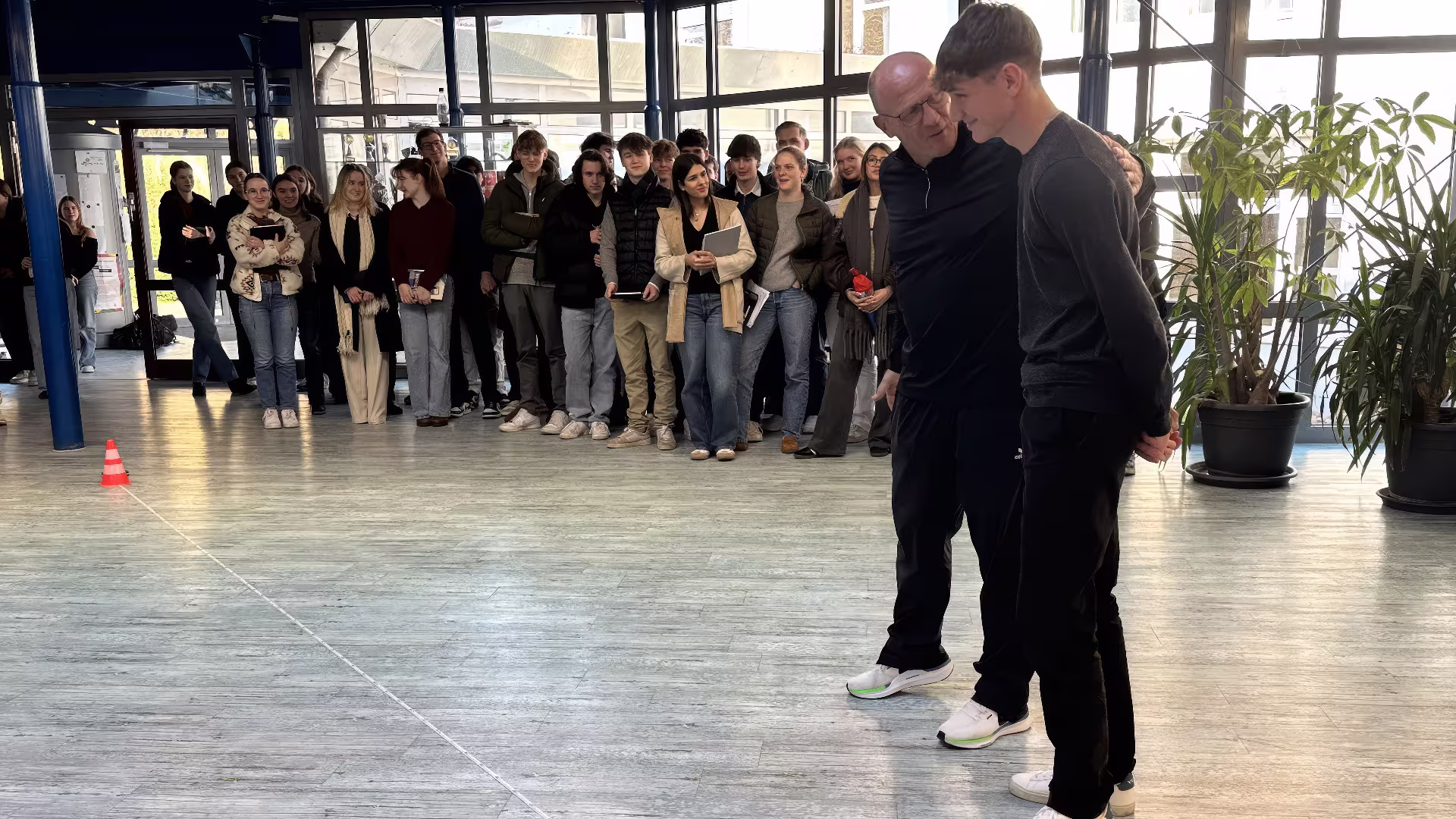 Teamprojekt Leichtathletik bei Hallenlandesmeisterschaften