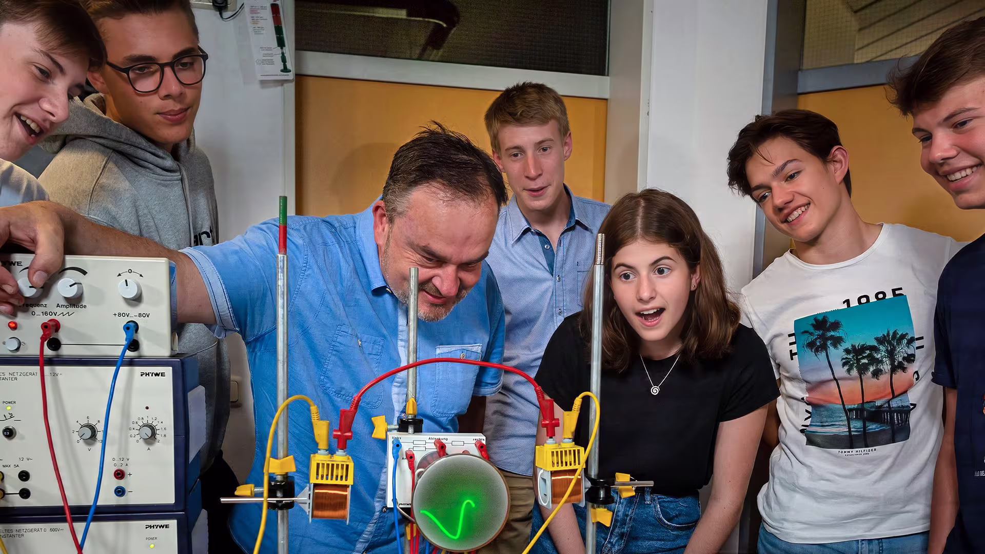 Engagierte Lehrer auf Schloss Torgelow