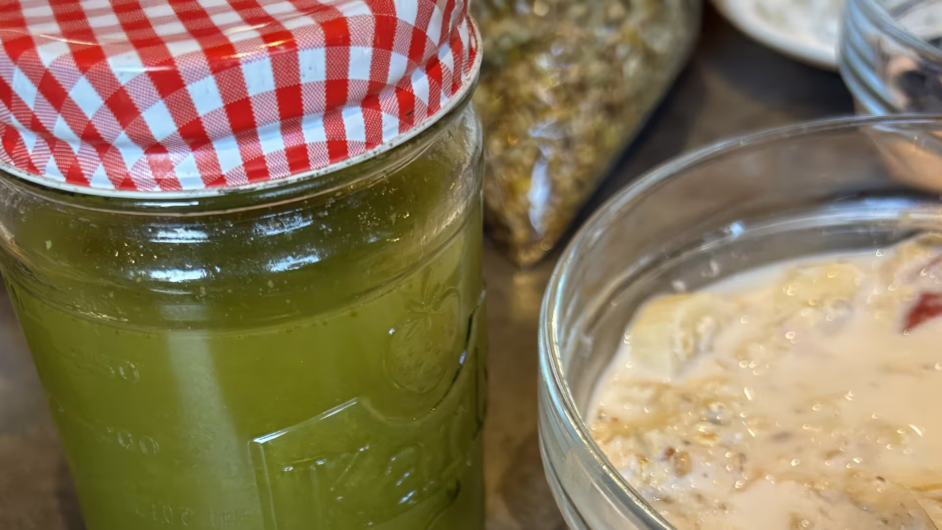 Ein gesunder Start: „Green Smoothie“ von Frau Träger