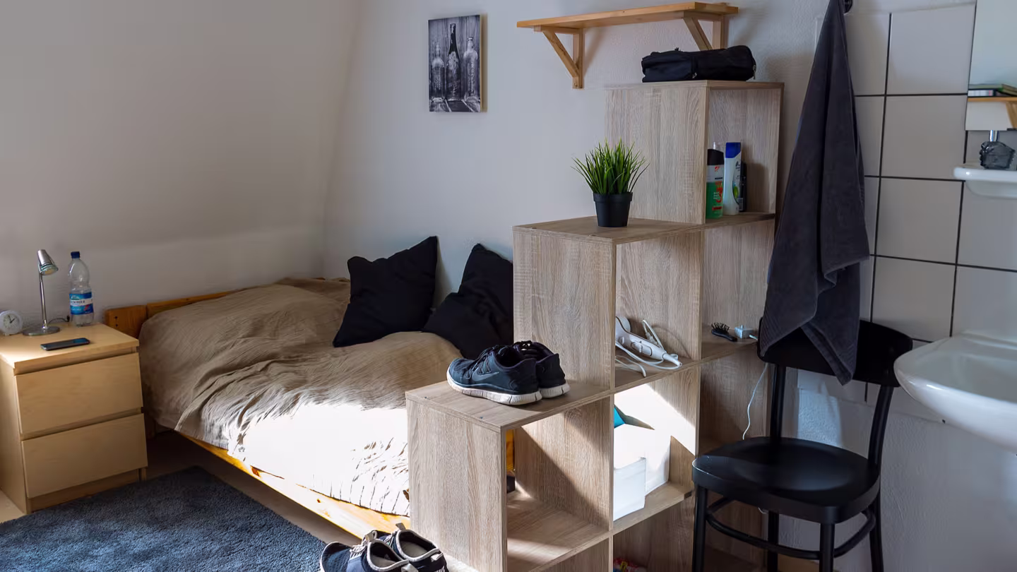 Leben im Internat: Zimmer