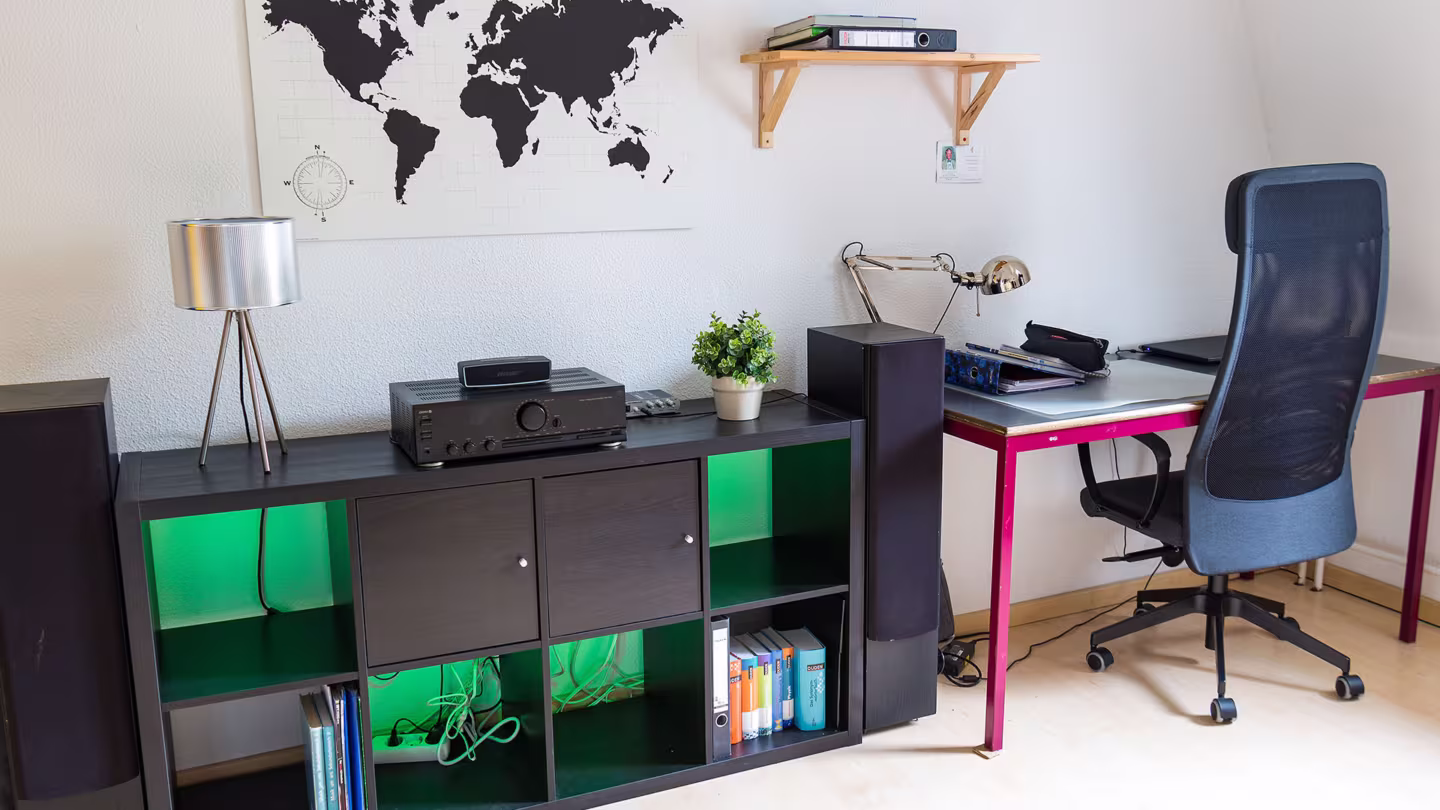 Leben im Internat: Zimmer