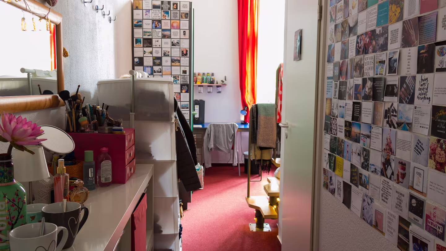 Leben im Internat: Zimmer