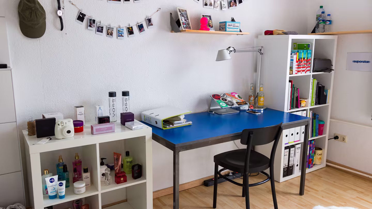 Leben im Internat: Zimmer