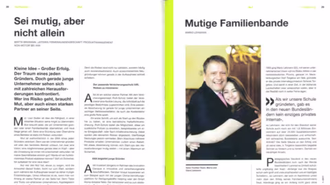 Wir Familienunternehmer: Mutige Familienbande