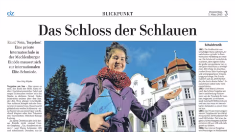 Ostsee-Zeitung: Das Schloss der Schlauen