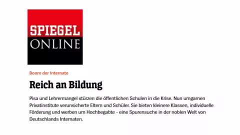 Spiegel Online: Boom der Internate