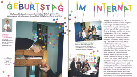 Süddeutsche Zeitung: Geburtstag im Internat