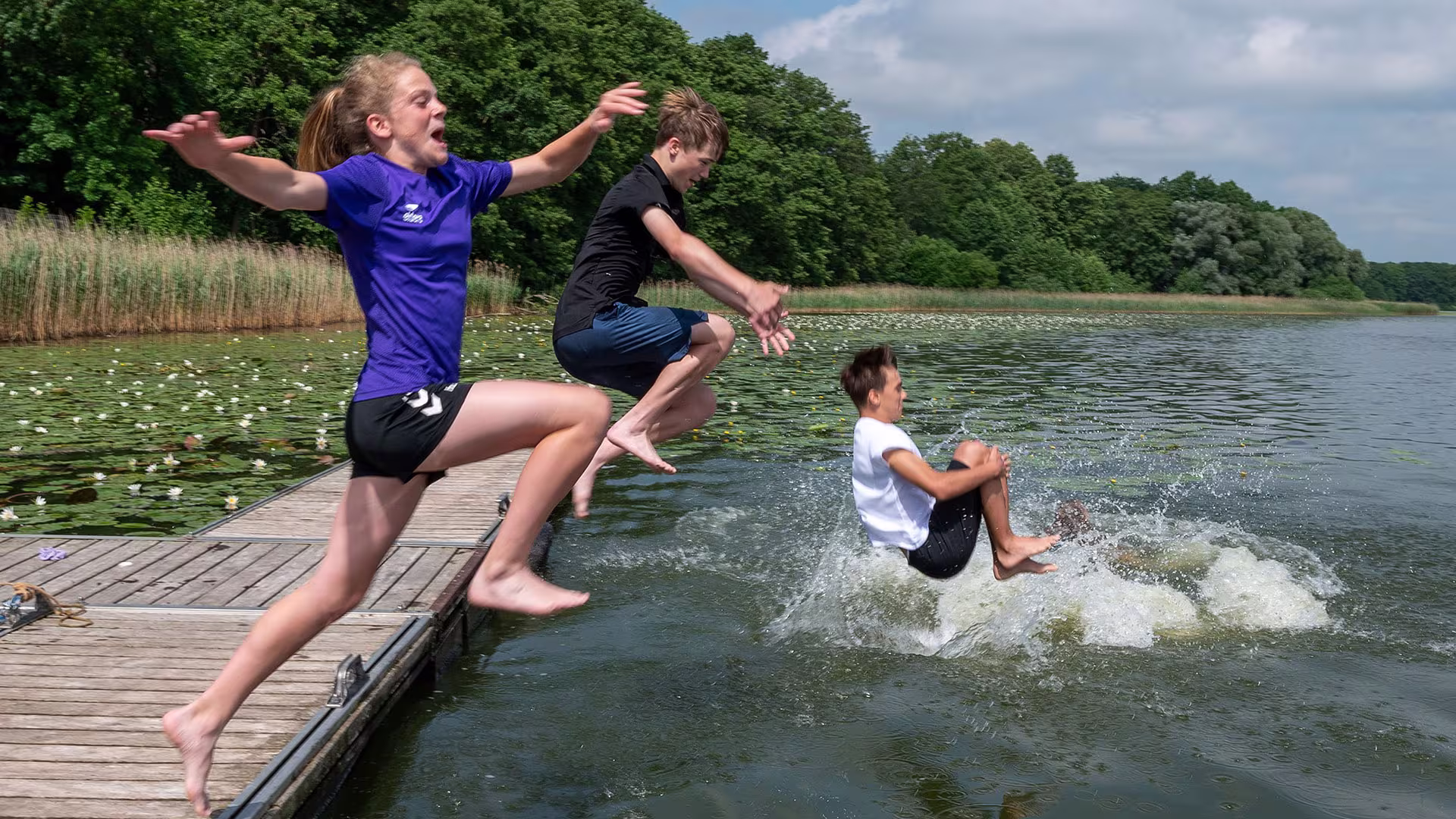 Wochenende mit Badespaß