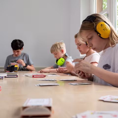 Schüler beim Gedächtnistraining