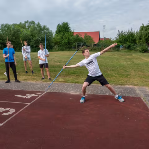 Speerwurf: Sport im privaten Internatsgymnasium Torgelow am See